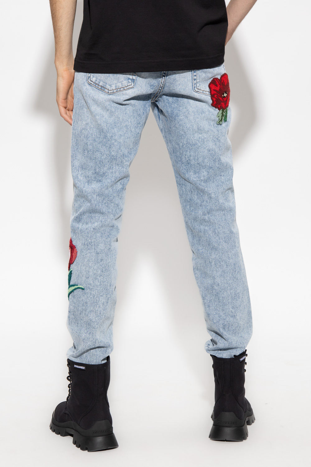 Dolce and gabbana embroidered 2024 jeans